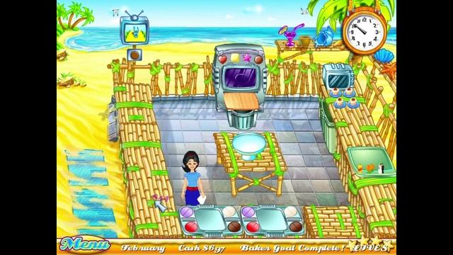 Cake Mania / #4 (Beach) - January to April смотреть онлайн