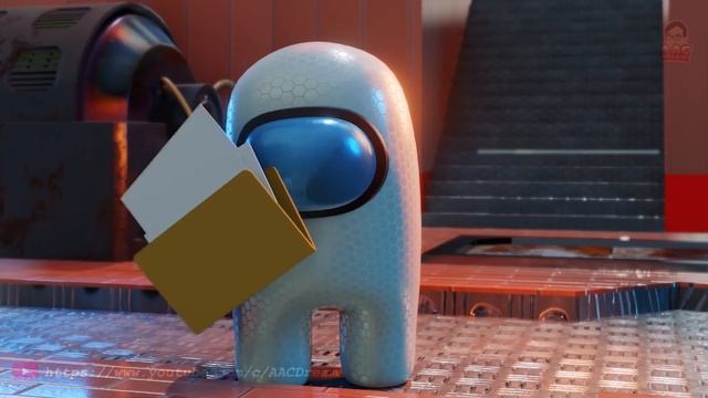 Among Us RTX On (Airship Trailer) - 3D Animation смотреть онлайн