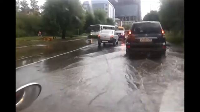 Красноярск 23.07.14 последствия ливня смотреть онлайн