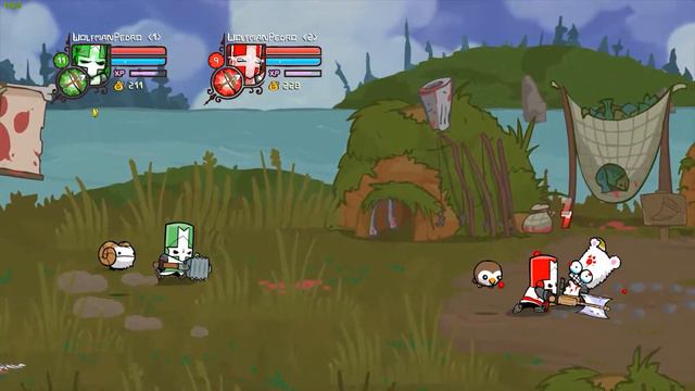Castle Crashers: Tornado Bears & Poopy Bats - Part 5 - WolfmanPedro Feat: reDetcH смотреть онлайн