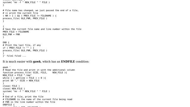 How to add the output of wc -l at the end of each line in csv files using awk or sed? смотреть онлайн