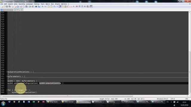 Operation Scheduling Using Genetic Algorithm in Python смотреть онлайн