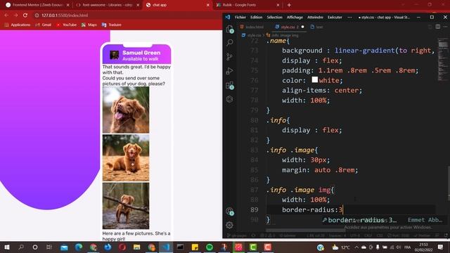How to create a website || chat app website using pure CSS смотреть онлайн