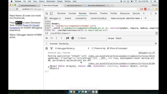 30 - Network Requests in React Native смотреть онлайн