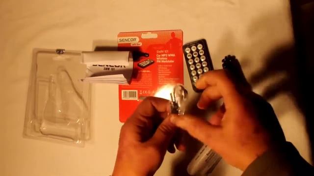 UNBOXING FM TRANSMITTER SENCOR SWM 101