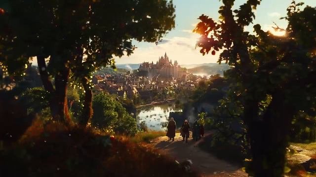 Baldur's Gate Расслабляющая музыка в стиле фентези смотреть онлайн