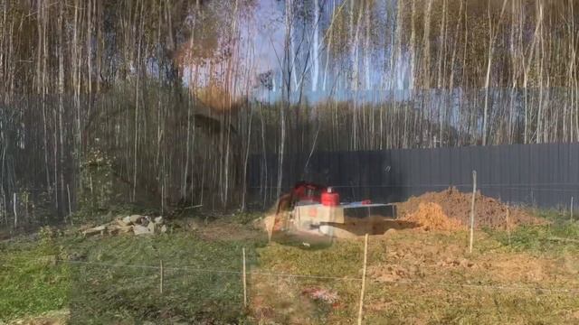 С нуля. Освоение участка. День 18й смотреть онлайн