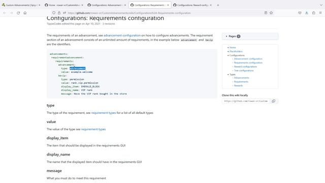 PLUGINS para tu SERVIDOR de Minecraft - CUSTOM ADVANCEMENTS (Logros Personalizados!) смотреть онлайн