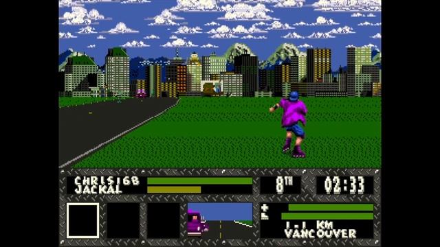 Skitchin on Sega Mega Drive (Genesis) Gameplay смотреть онлайн