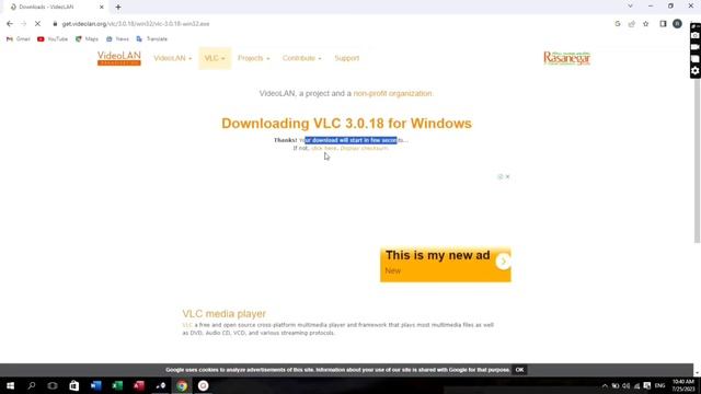 How to Download and Install VLC media player in Windows 7/8/10 & 11 | VLC media player download смотреть онлайн