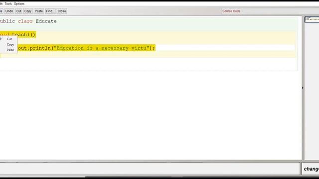 Creating a Project and Class in Java смотреть онлайн