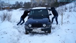 Проверили проходимость в Снегу, Внедорожника Тагаз TAGER, 2.3 бензин, подключаемый полный привод.