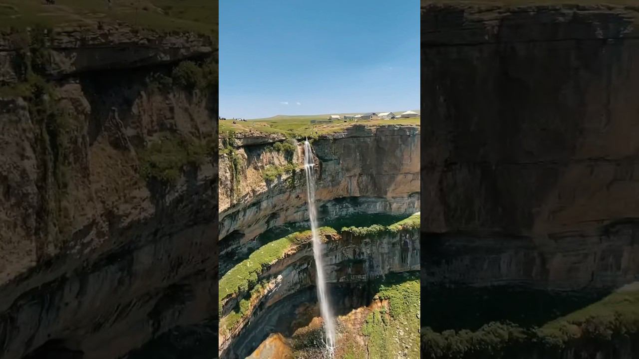 Водопад «Тобот» с Хунзах, Дагестан смотреть онлайн