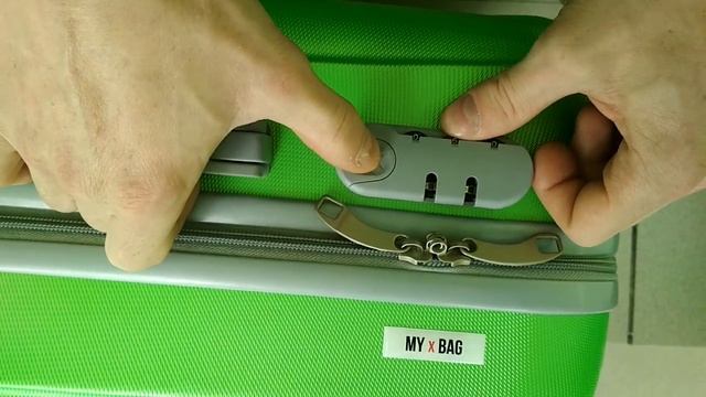 Как поменять код на замке чемодана от MY x BAG? смотреть онлайн