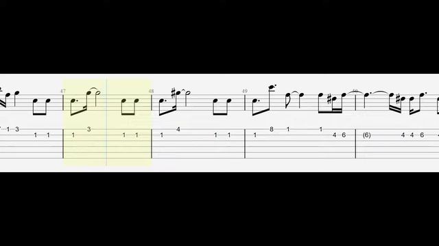 Adele - Skyfall - Guitar Tabs Tutorial With Sheets смотреть онлайн