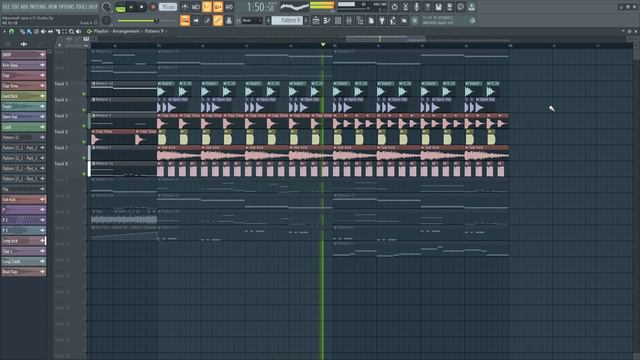 Horrorcore бит стиле Sagath / NAGAL в Fl Studio смотреть онлайн