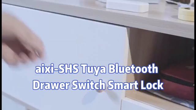 Aixi-SHS Tuya Bluetooth Drawer Switch Smart Cabinet Lock Smart Life APP