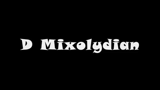 D Mixolydian - Groovy Backing Track смотреть онлайн