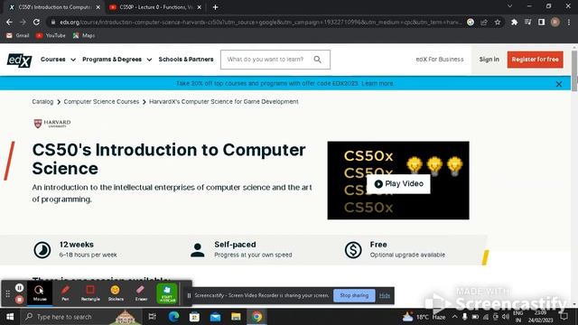 LEARN PYTHON FOR FREE! BEST RESOURCE ! CS50 HARVARD #python #CS50 #coding # #programming ROHIT CODE смотреть онлайн