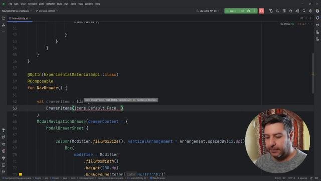 NAVIGATION DRAWER MENU - with badges - Android Jetpack Compose смотреть онлайн