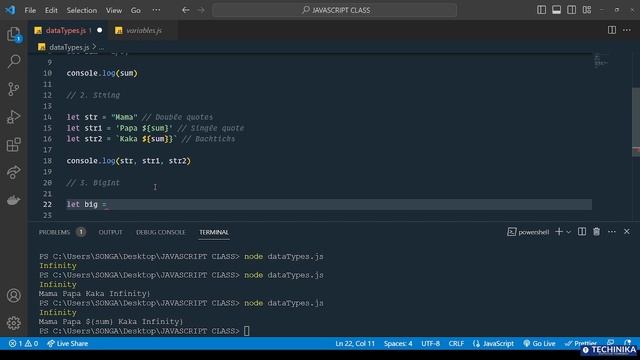 Isomo rya JavaScript [6]: Sobanukirwa Data Types zitandukanye n'uko zikoreshwa (mu Kinyarwanda) смотреть онлайн