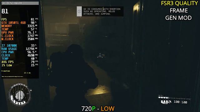 Starfield - GTX 1050 Ti - AMD FSR 3 Frame Generation Mod смотреть онлайн