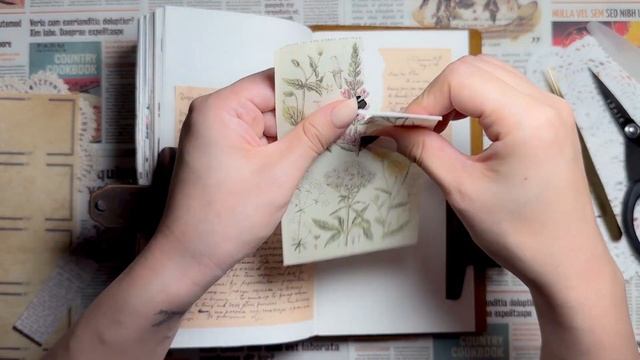 [sub]눈 뜨고 랜덤 다꾸하기｜Art｜scrapbooking｜PaperTherapy｜relaxing Sounds｜ASMR