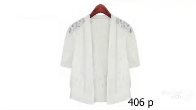 Одежда от бренда AliExpress - Кружевная летняя накидка смотреть онлайн