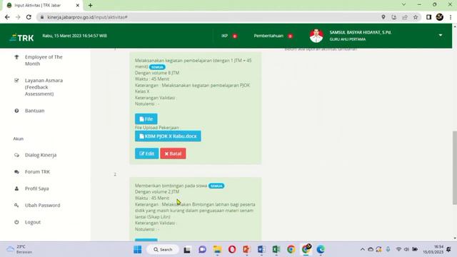 CARA MENGISI AKTIVITAS HARIAN GURU DI TRK JABAR | NILAI 100 смотреть онлайн