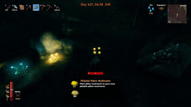JohnnyB's Adventure in Valheim Back to the Swamp, fighting leeches for soup смотреть онлайн