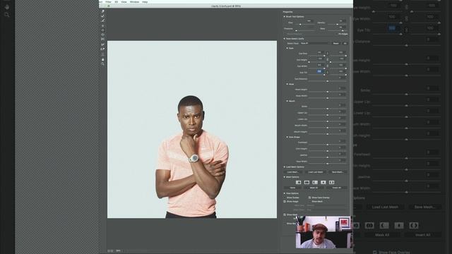 Как за 2 минуты изменить внешность с помощью фильтра Liquify смотреть онлайн