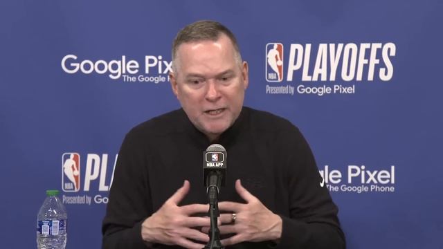 Michael Malone Talks Series Win vs Suns, Postgame Interview смотреть онлайн