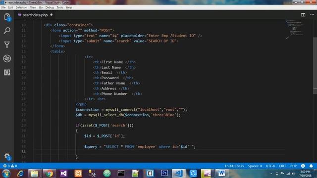 How to retrieve a single data record from database using php mysql смотреть онлайн