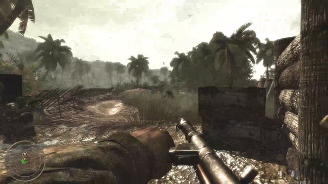 Прохождение игра РС Call of Duty - World at War 2008 Года Миссия 2 смотреть онлайн
