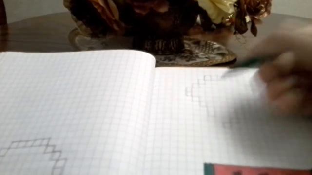 Как сделать алмаз по клеткам (урок ном. 6) смотреть онлайн