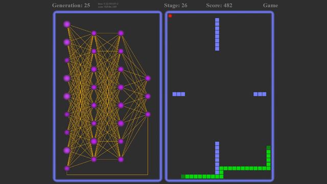 Правда ли нейросеть обучается играть в змейку