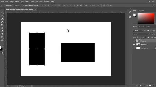 MOVE TOOL | Adobe Photoshop Tutorial смотреть онлайн
