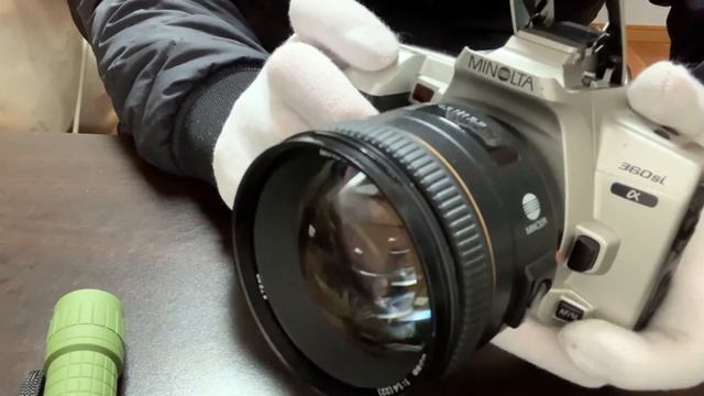 Minolta AF 85mm f1.4 G Portrait For Sony Alpha② смотреть онлайн