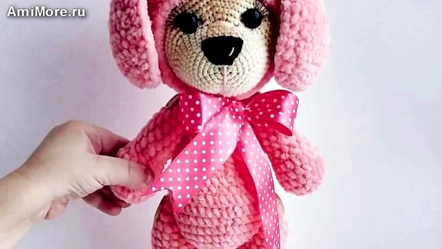 Амигуруми: схема Собачка Малышка. Игрушки вязаные крючком - Free crochet patterns. смотреть онлайн