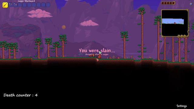 Terraria 1.4.2.1 getting started and dying a lot and I mean a lot episode 1 смотреть онлайн