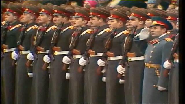 Soviet Parade November 7th 1977 Soviet Anthem