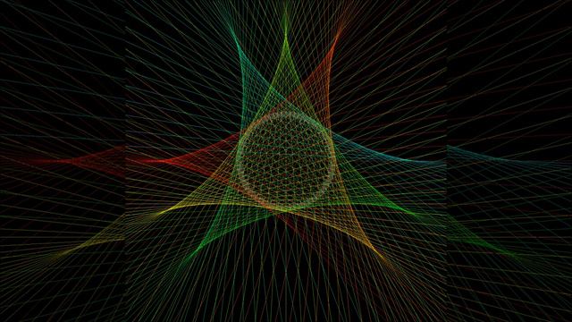 Hypocycloid Envelope Construction (R = 16, r = 5, 300 ms) смотреть онлайн
