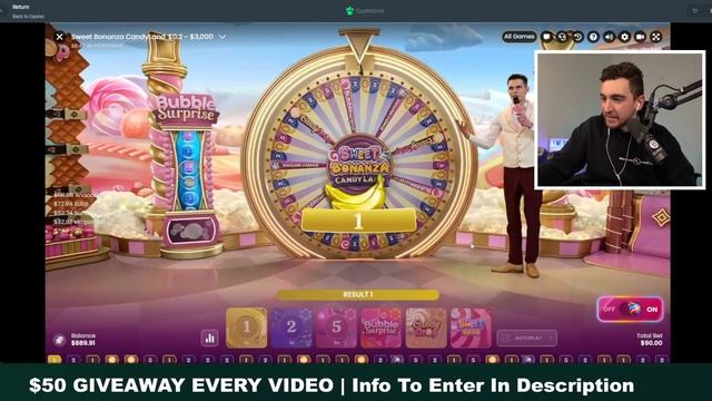 HUGE WINS ON SWEET BONANZA CANDYLAND WITH HIGH BET STRATEGY