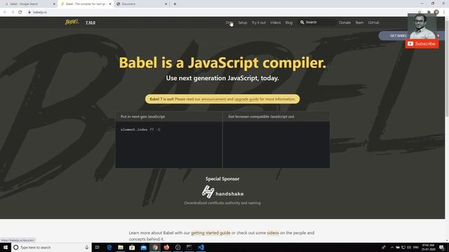 15. Babel Compiler Setup for compiling ES6 | ES2015 in the Project - Part 1 смотреть онлайн