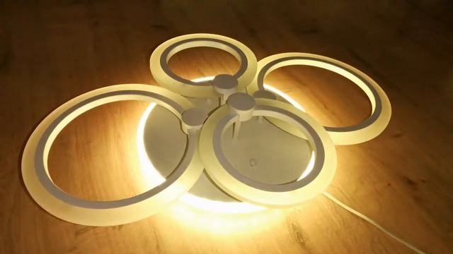 сВЕтодиодная люстра Profit Light 1376/4 WHT RGB смотреть онлайн