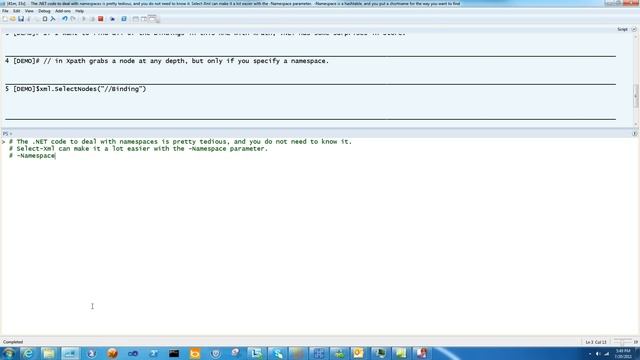 PowerShell, Select-Xml and XPath Namespaces смотреть онлайн
