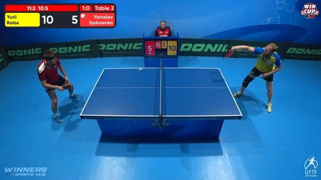 15:45 Yurii Kolos - Yaroslav Sydorenko West 4 WIN CUP 27.11.2023 | TABLE TENNIS WINCUP смотреть онлайн