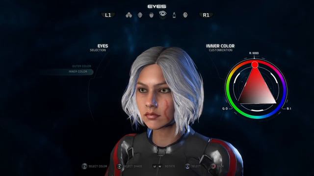 Mass Effect™: Andromeda (Character Creation) Attractive Female, Ciri Lookalike