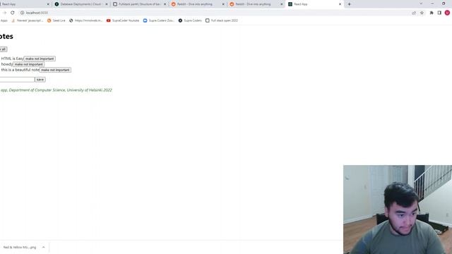 I made a simple Notes application with React! смотреть онлайн