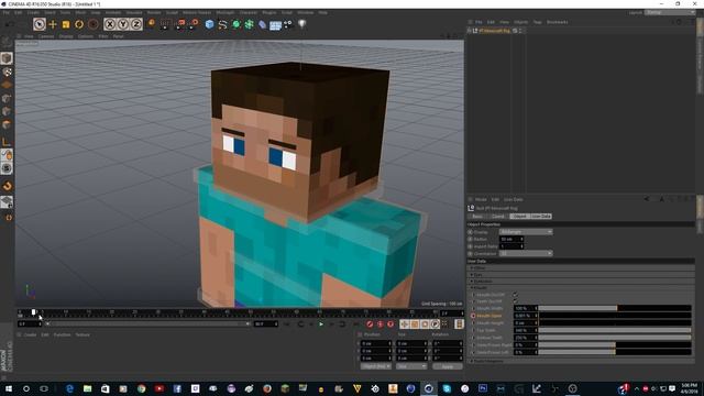 How To Make A Minecraft Animation Part 9 - Keyframing